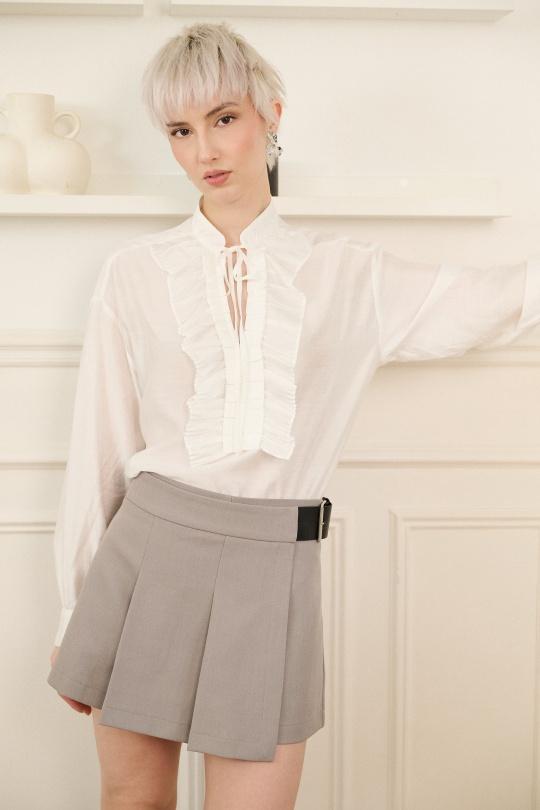 Shorts Femme Taupe Golden Live L103 Efashion Paris
