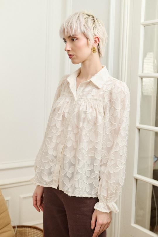 Chemises Femme Beige Golden Live 9310 Efashion Paris