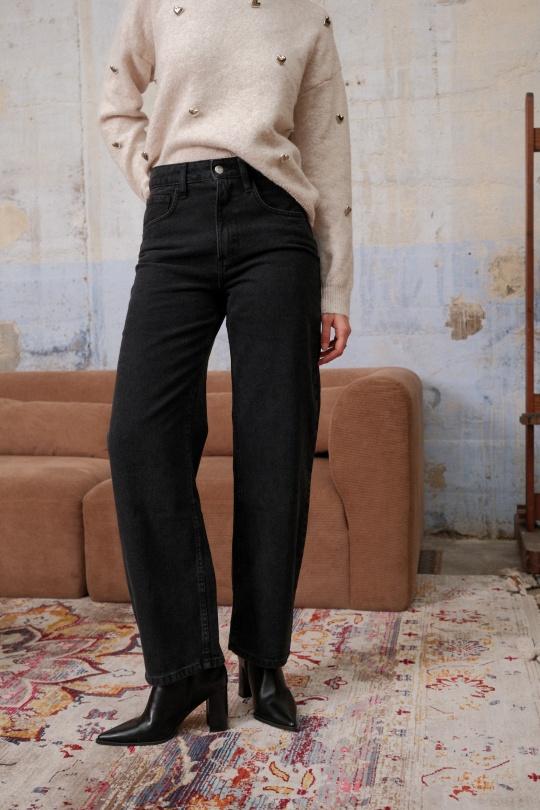 Pantalons Femme Bleu marine Golden Live L089 Efashion Paris