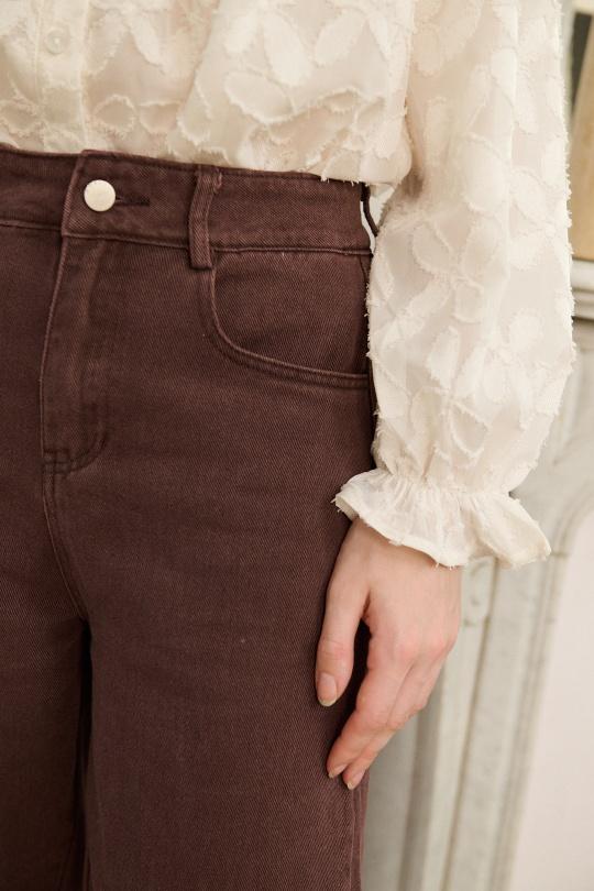 Pantalons Femme Bleu marine Golden Live L089 Efashion Paris