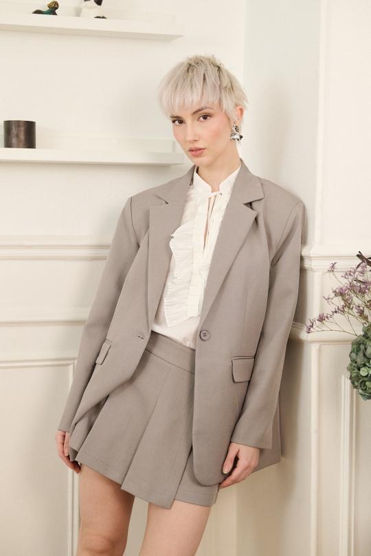 Vestes  Femme Gris Golden Live L101 Efashion Paris