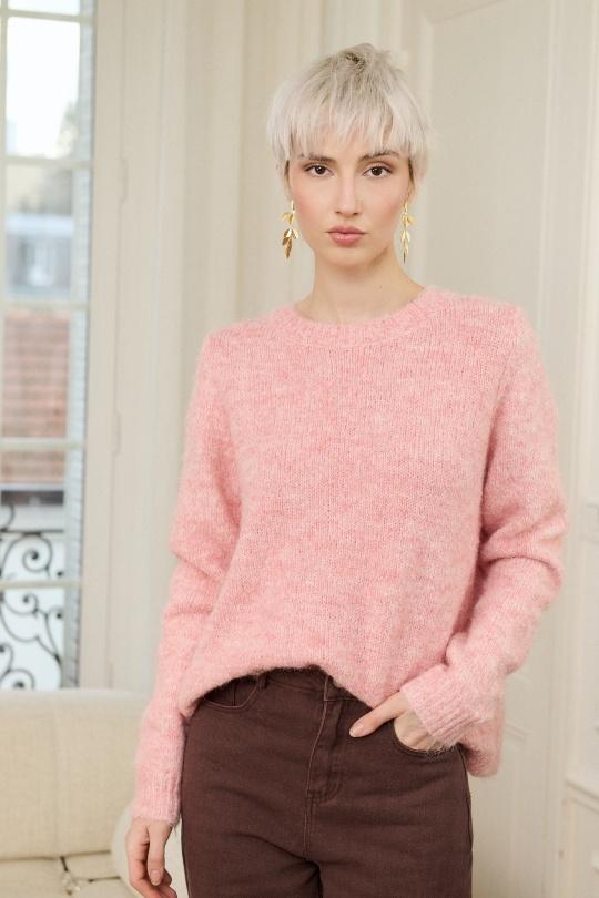 Pulls Femme Rose Golden Live 153 Efashion Paris