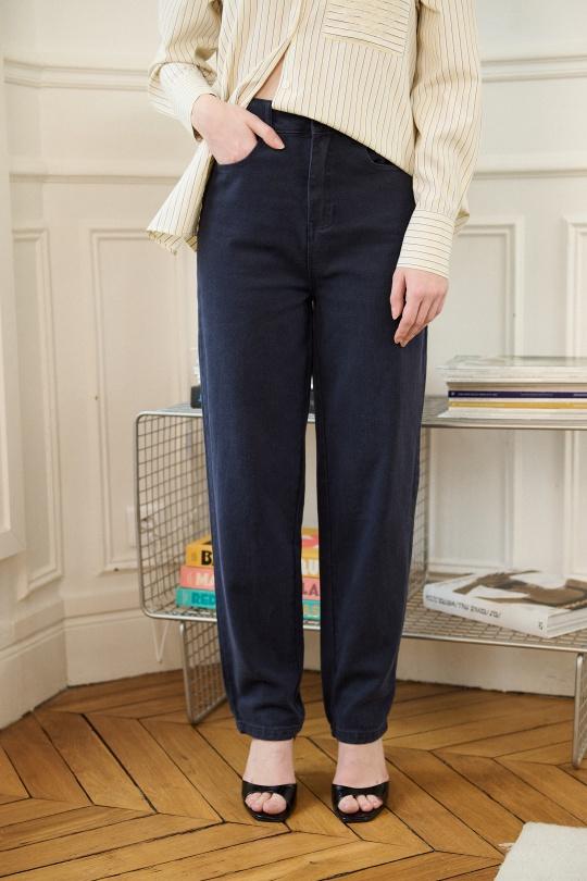 Pantalons Femme Bleu marine Golden Live L089 Efashion Paris