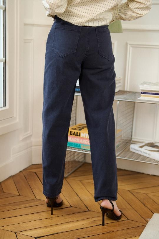 Pantalons Femme Bleu marine Golden Live L089 Efashion Paris
