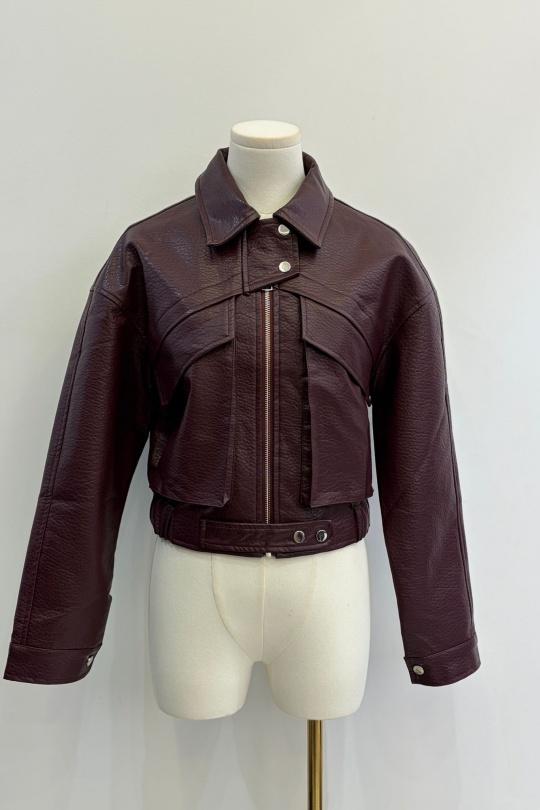 Vestes  Femme Marron Golden Live L087 Efashion Paris