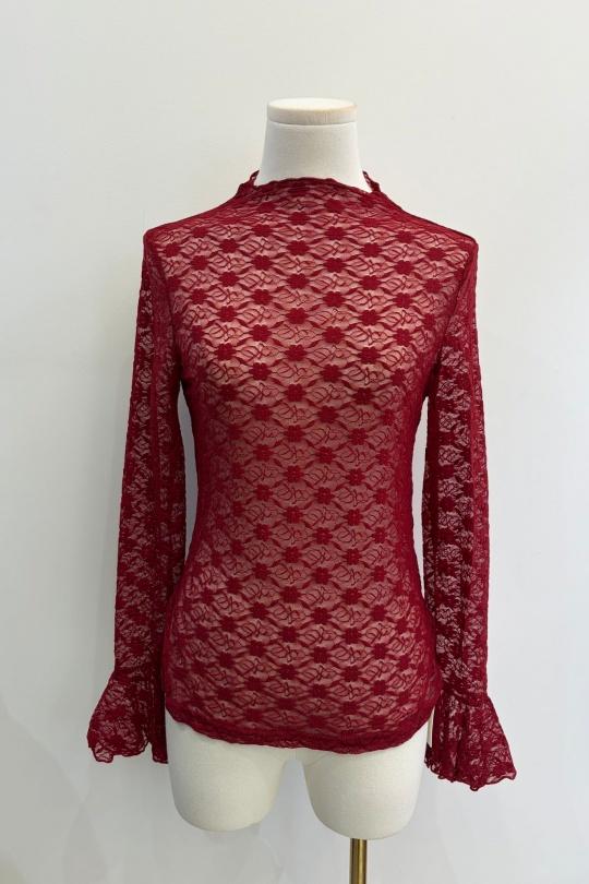 Tops Femme Bordeaux Golden Live 9320 Efashion Paris