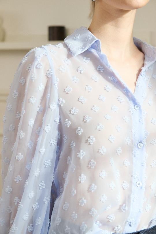 Chemises Femme Bleu Golden Live 9317 Efashion Paris