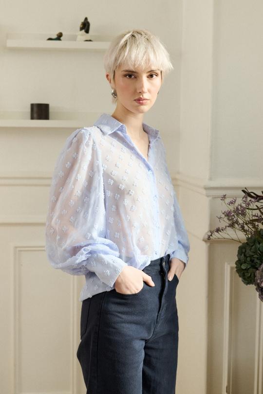 Chemises Femme Bleu Golden Live 9317 Efashion Paris