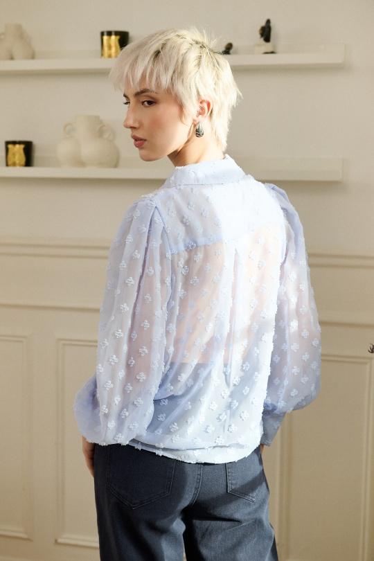 Chemises Femme Bleu Golden Live 9317 Efashion Paris