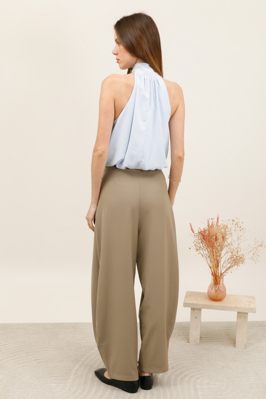 Pantalons Femme Kaki Golden Live 111 Efashion Paris