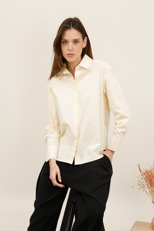 Chemises Femme Jaune Golden Live 9326 Efashion Paris