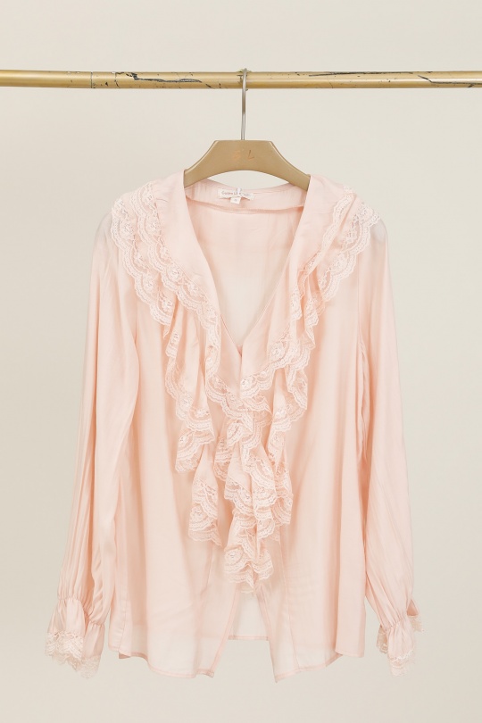 Blouses Femme Bleu Golden Live 9328 Efashion Paris