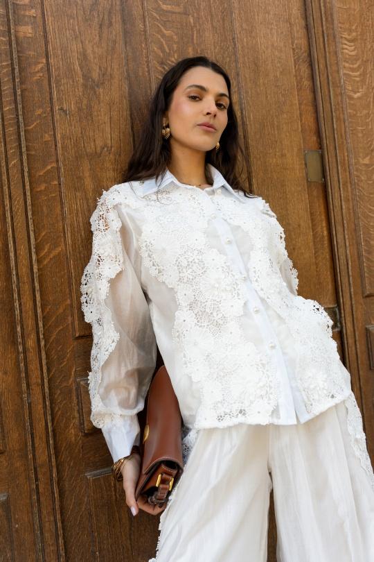 Conjuntos Mujer White Golden Live 57819 Efashion Paris