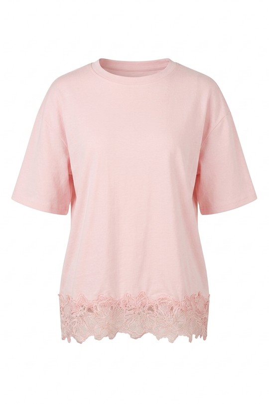 T-shirts Femme Blanc Golden Live 9348 Efashion Paris