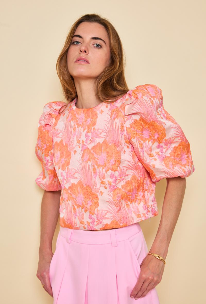 Tops Femme Rose Golden Live L045 #c Efashion Paris