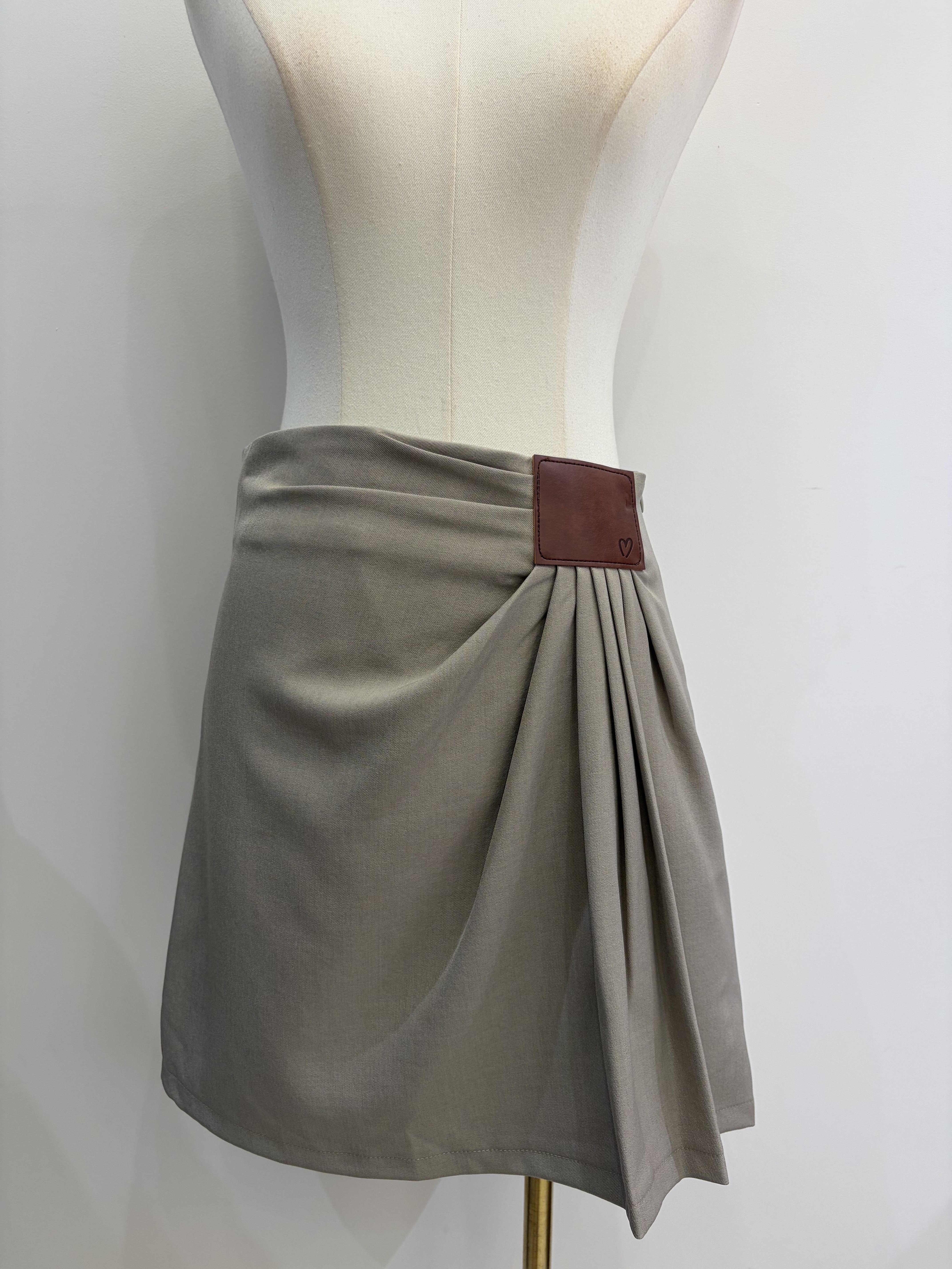 Jupes Femme Marron foncé Golden Live L094 #c Efashion Paris