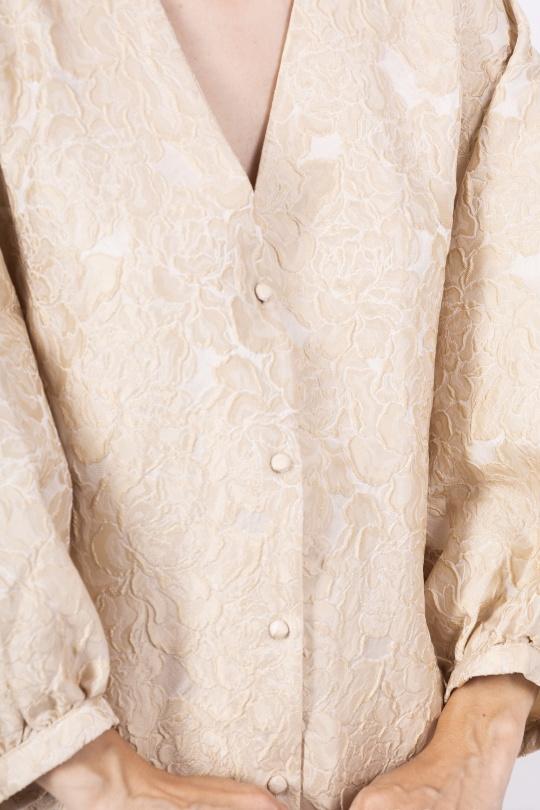 Robes longues Femme Beige Les Bonnes Copines L3026-1 Efashion Paris