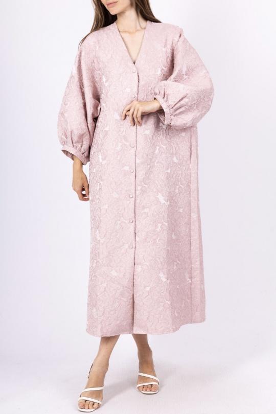 Robes longues Femme Rose Les Bonnes Copines L3026-2 Efashion Paris