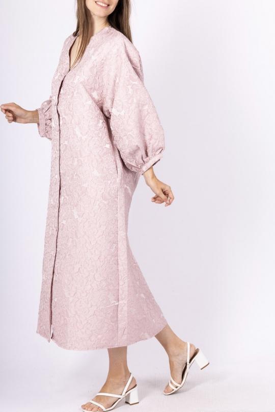 Robes longues Femme Rose Les Bonnes Copines L3026-2 Efashion Paris
