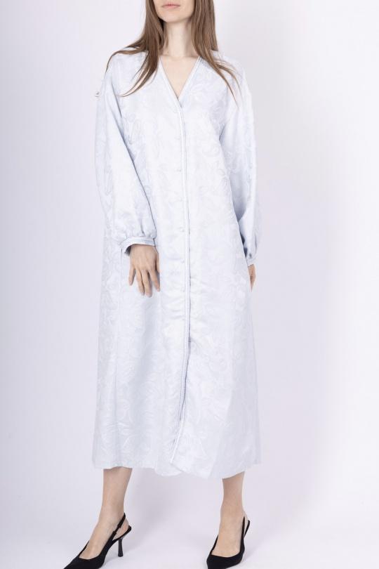 Robes longues Femme Bleu Les Bonnes Copines M7952-1 Efashion Paris