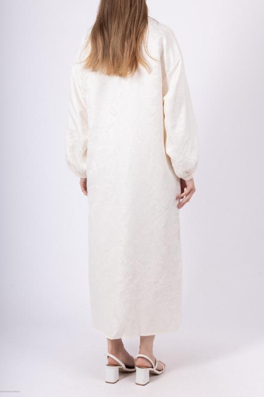 Robes longues Femme Beige Les Bonnes Copines M7952-2 Efashion Paris