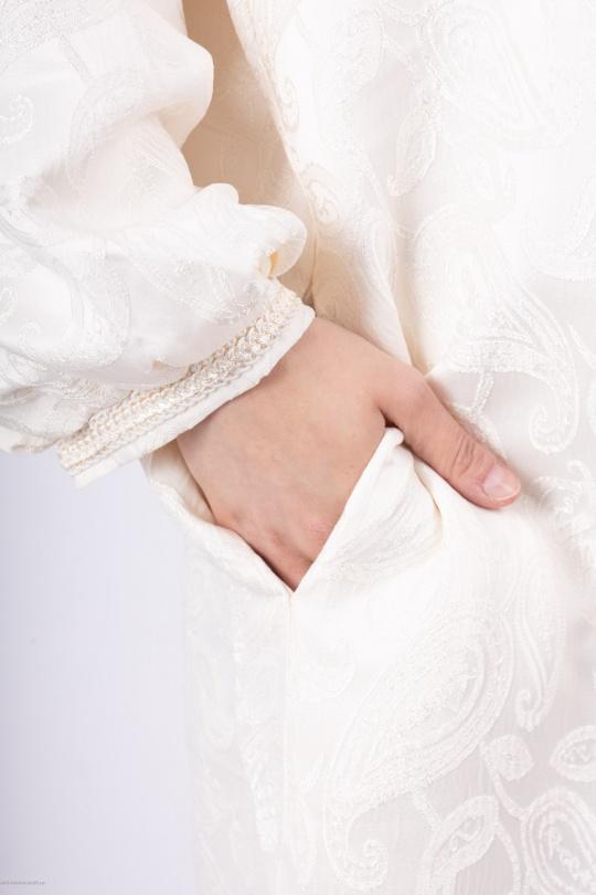 Robes longues Femme Beige Les Bonnes Copines M7952-2 Efashion Paris