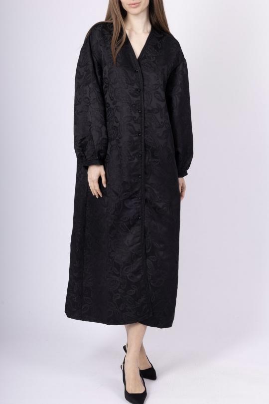 Robes longues Femme Noir Les Bonnes Copines M7952-3 Efashion Paris