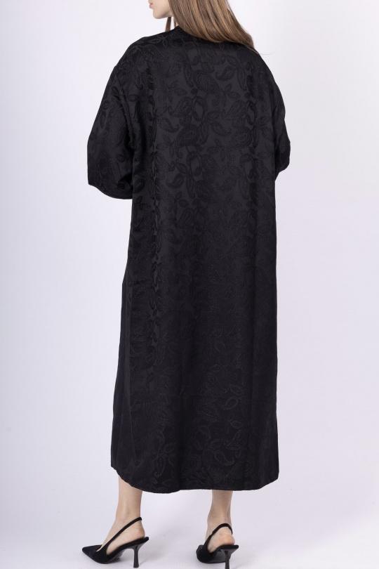 Robes longues Femme Noir Les Bonnes Copines M7952-3 Efashion Paris