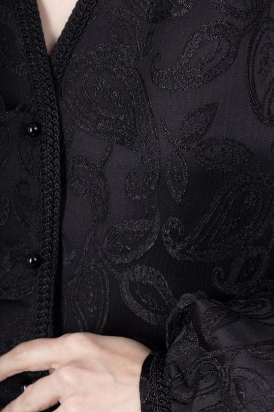 Robes longues Femme Noir Les Bonnes Copines M7952-3 Efashion Paris