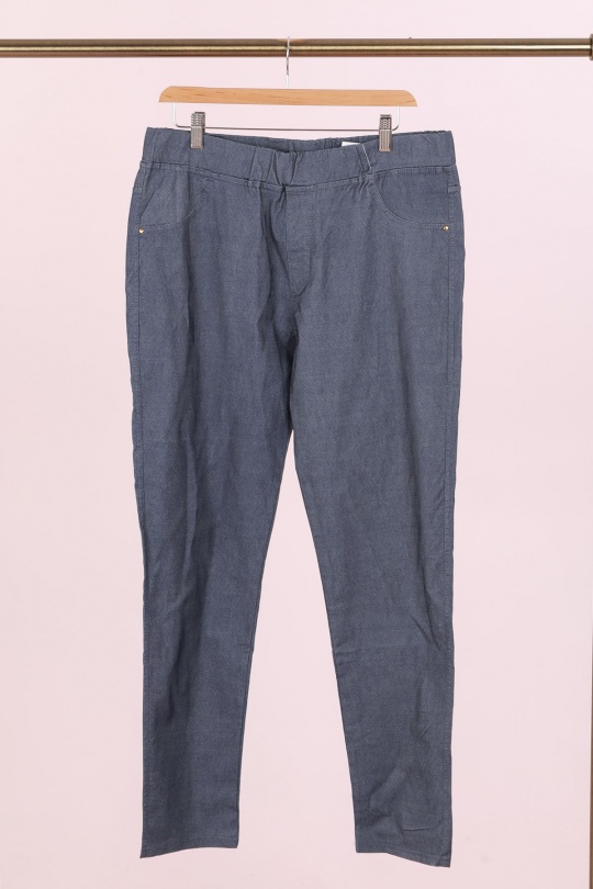 Pantalons Femme Gris claire Christy 6502 Efashion Paris