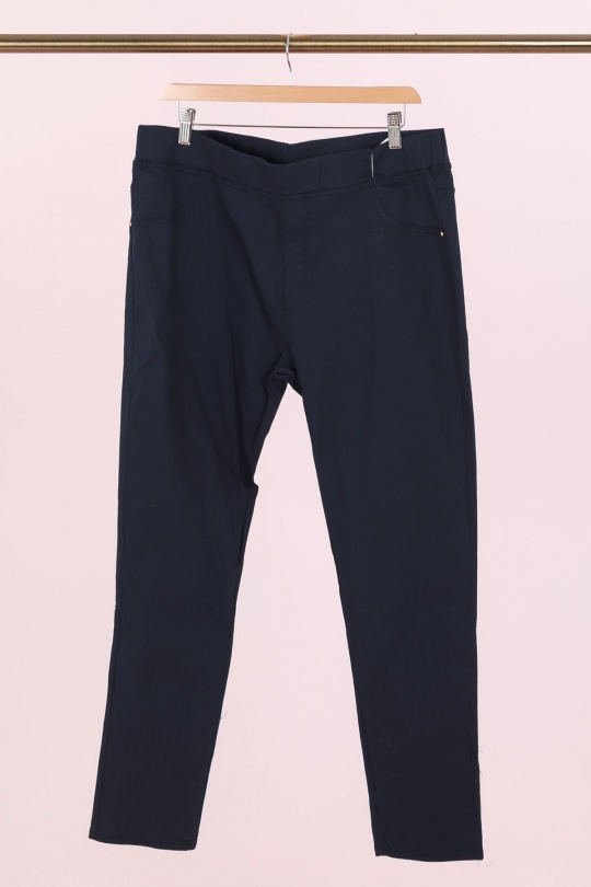 Pantalones Mujer Navy blue Christy 6502 Efashion Paris