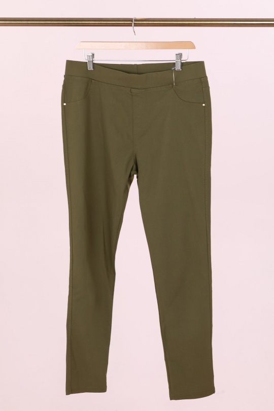 Pantalons Femme Gris claire Christy 6502 Efashion Paris