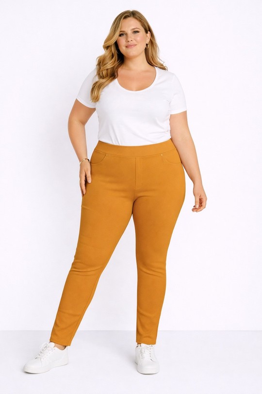 Pantalons Femme Gris claire Christy 6502 Efashion Paris