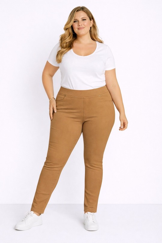 Pantalons Femme Gris claire Christy 6502 Efashion Paris