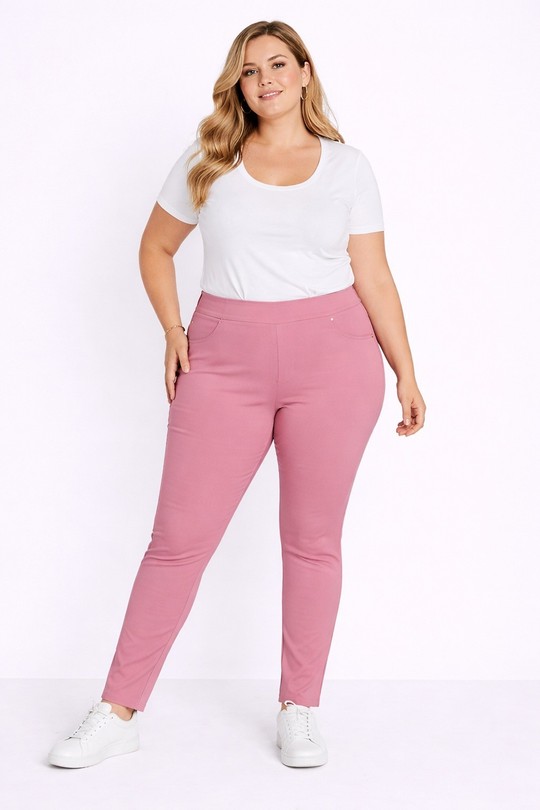 Pantalons Femme Gris claire Christy 6502 Efashion Paris