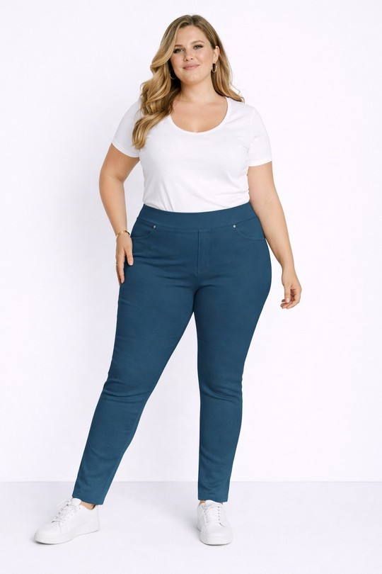 Pantalons Femme Gris claire Christy 6502 Efashion Paris