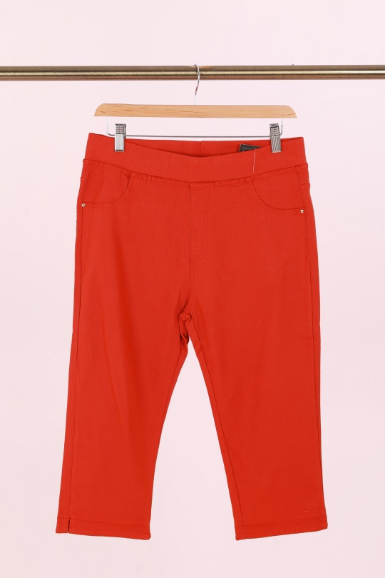 Pantacourts Femme Rose poudre Christy 6503 Efashion Paris