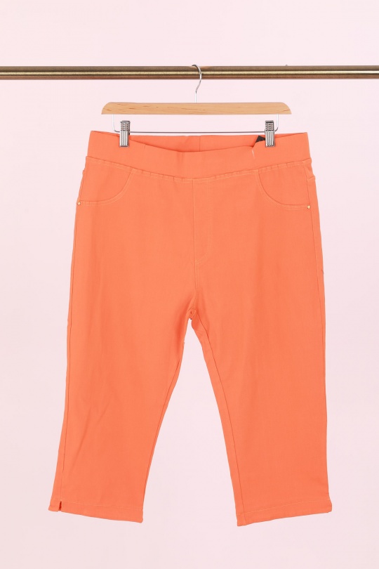 Pantacourts Femme Rose poudre Christy 6503 Efashion Paris