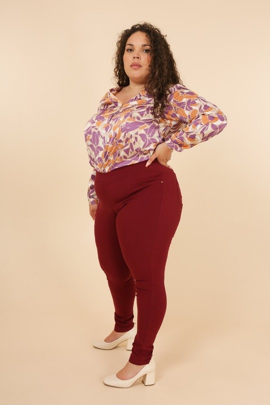 Pantalons Femme Gris claire Christy 6502 Efashion Paris