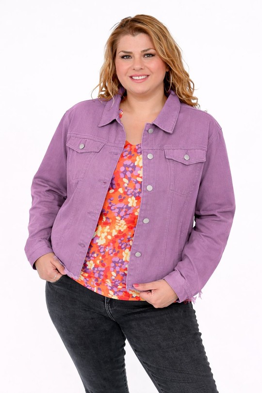 Vestes Femme Bleu électrique Christy D002 Efashion Paris