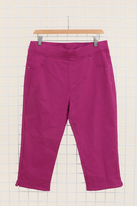 Pantacourts Femme Rose poudre Christy 6503 Efashion Paris