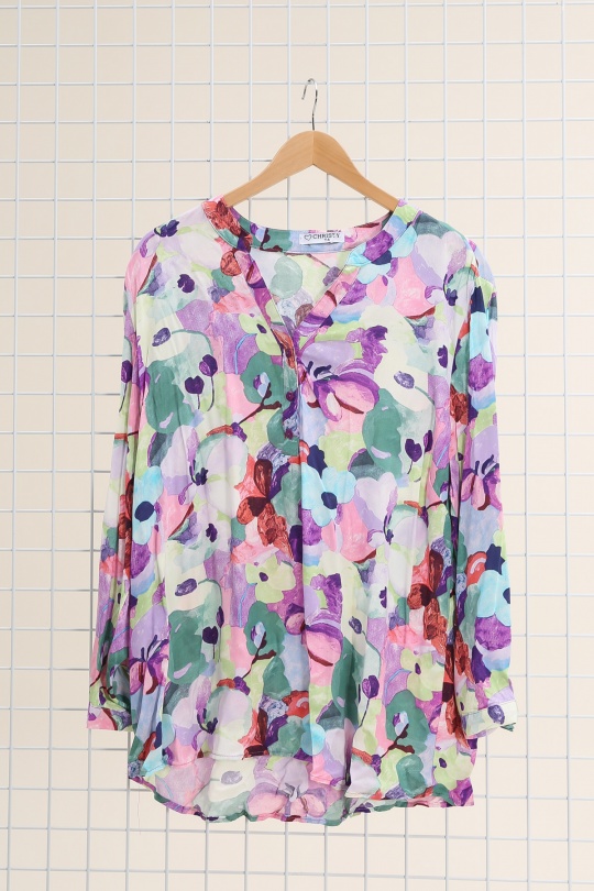 Camisas & blusas Mujer Purple Christy F489 Efashion Paris