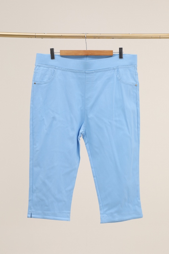 Pantacourts Femme Rose poudre Christy 6503 Efashion Paris