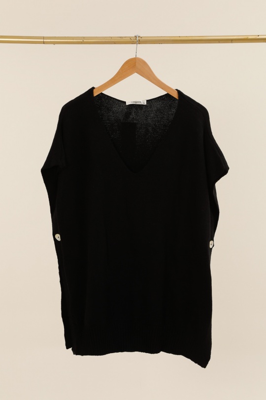 Pulls Femme Noir Christy 1336 Efashion Paris