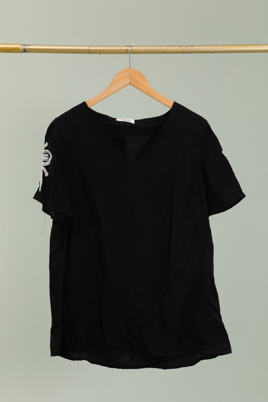 Tops Femme Noir Christy A2305 Efashion Paris
