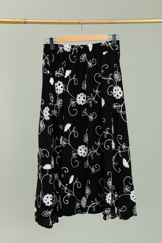 Skirts Women Black Christy A91 Efashion Paris