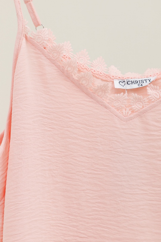 Débardeurs Femme Rose Christy 1651-6 Efashion Paris