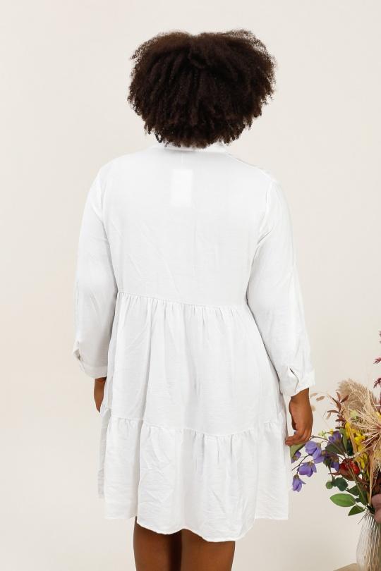 Robes & Combinaisons Femme Blanc Christy R543-2 Efashion Paris