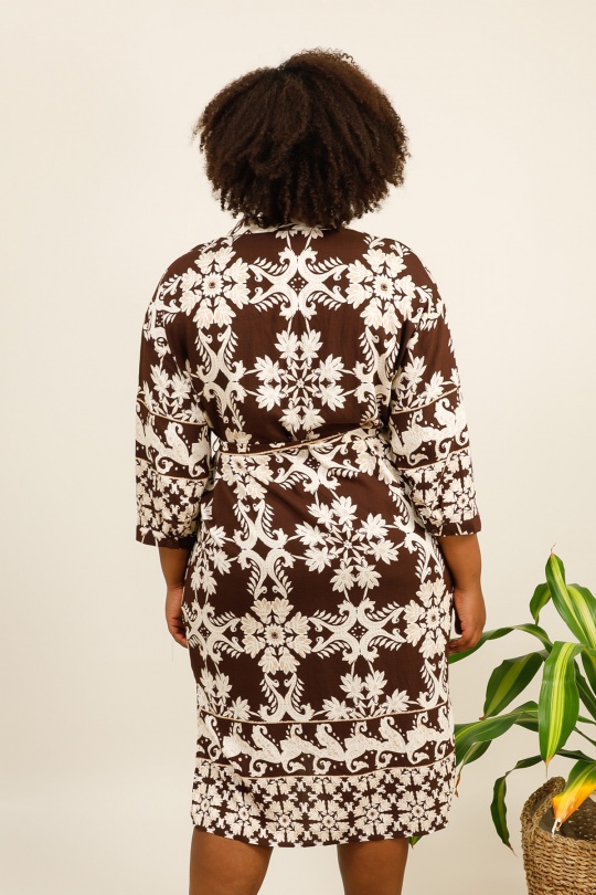 Robes & Combinaisons Femme Marron Christy AQ02 Efashion Paris