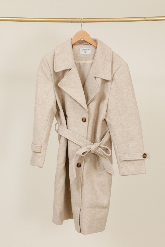 Manteaux Femme Gris Christy 6001# Efashion Paris